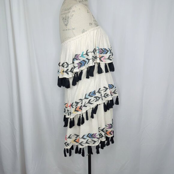 Judith March Dress Small Western White Festival - Picture 6 of 8